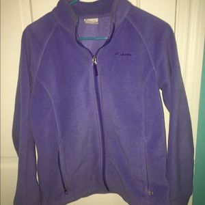 PURPLE COLUMBIA FLEECE
